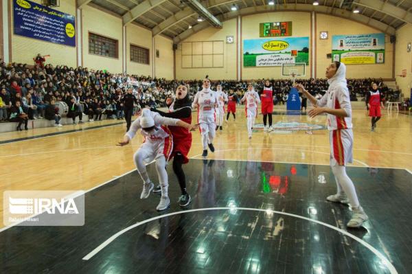 خبرنگاران شکست تیم بسکتبال بانوان گرگان در برابر نوشت افزار کنکو تهران