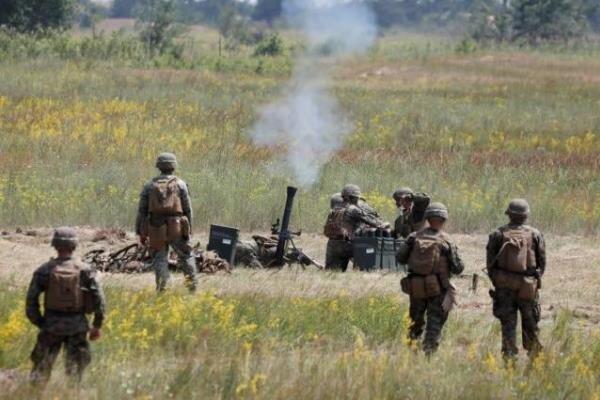 آمریکا و اوکراین رزمایش زمینی برگزار می کنند آمریکا و اوکراین رزمایش زمینی برگزار می کنند